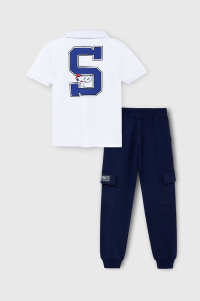 Snoopy Athletic Polo Jogger Set