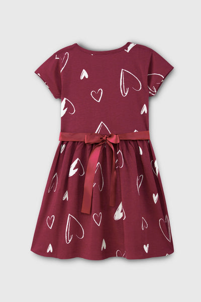 Sketchy Heart Dress