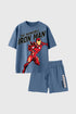 Iron-Man Shorts Set