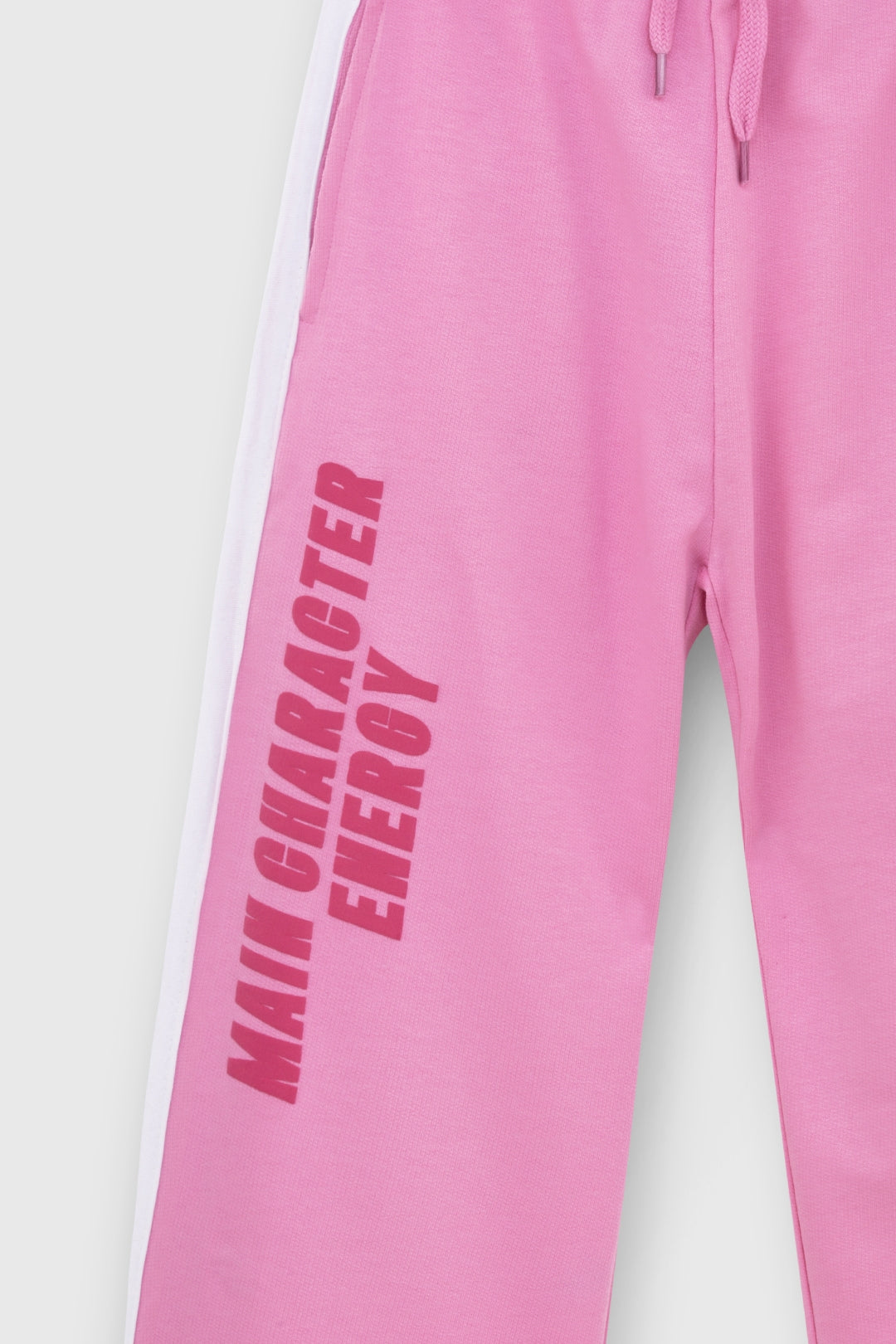 Main Character Energy Pink Jogger