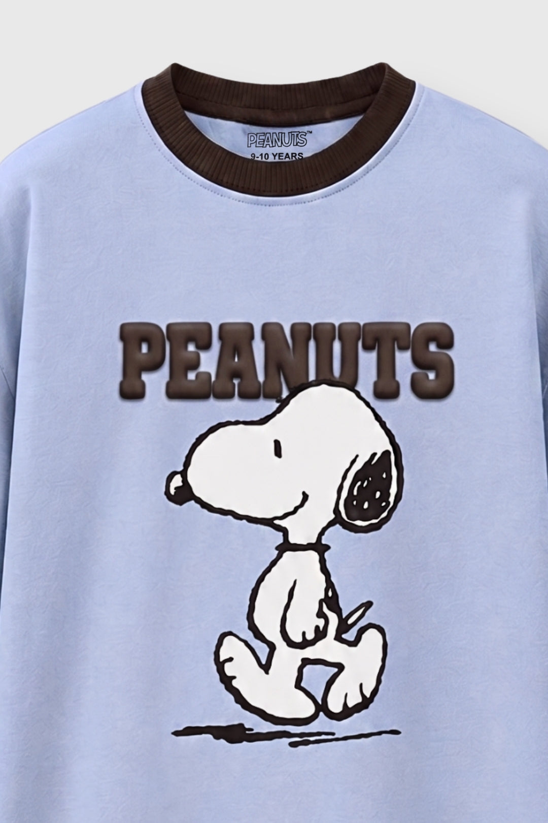 Peanuts Snoopy Ringer Blue T-Shirt