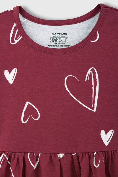 Sketchy Heart Dress