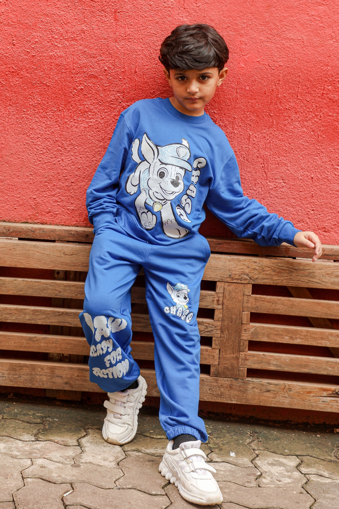 chase hoodie and jogger set for boys