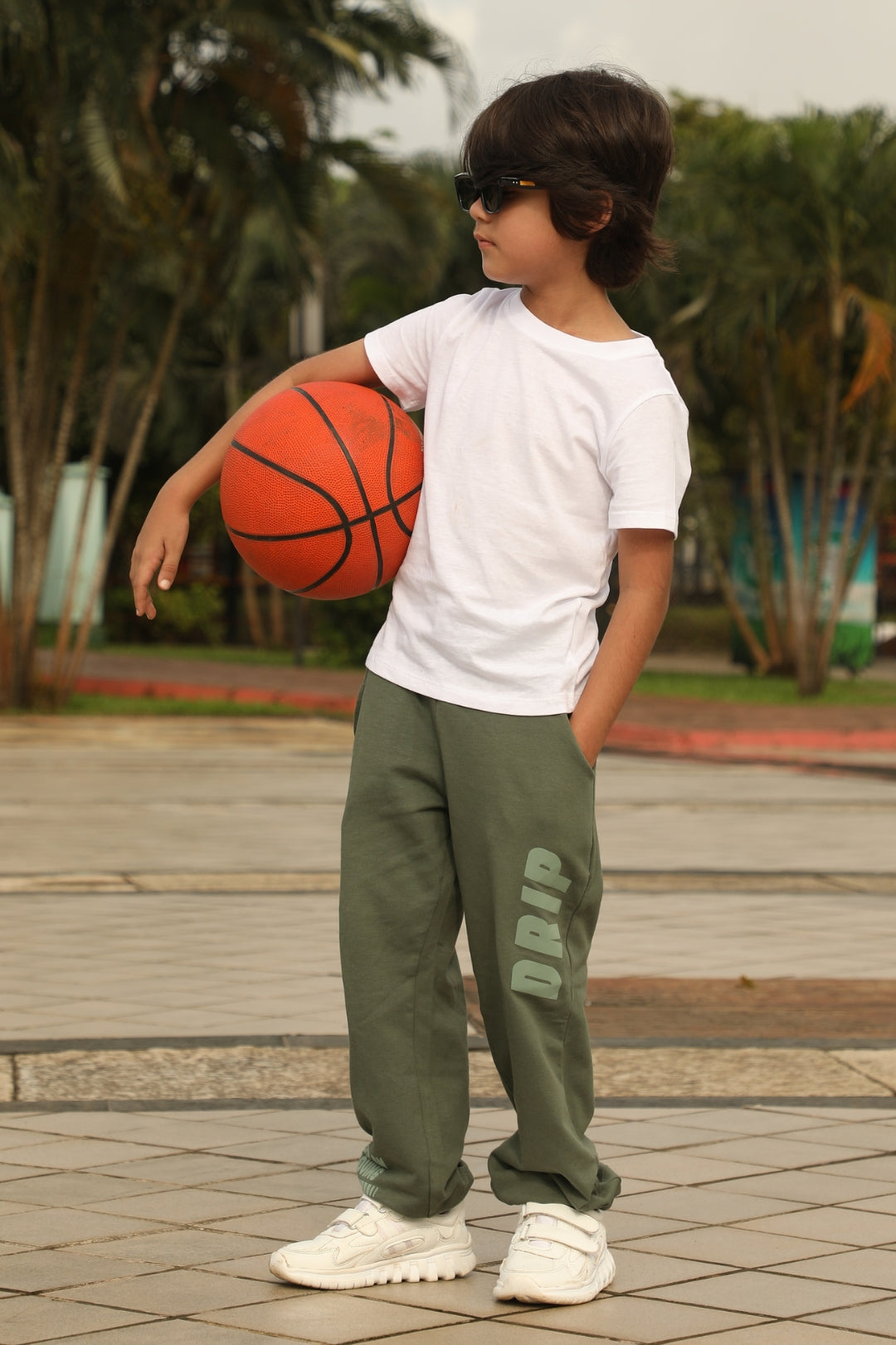 Drip Sage Green Jogger