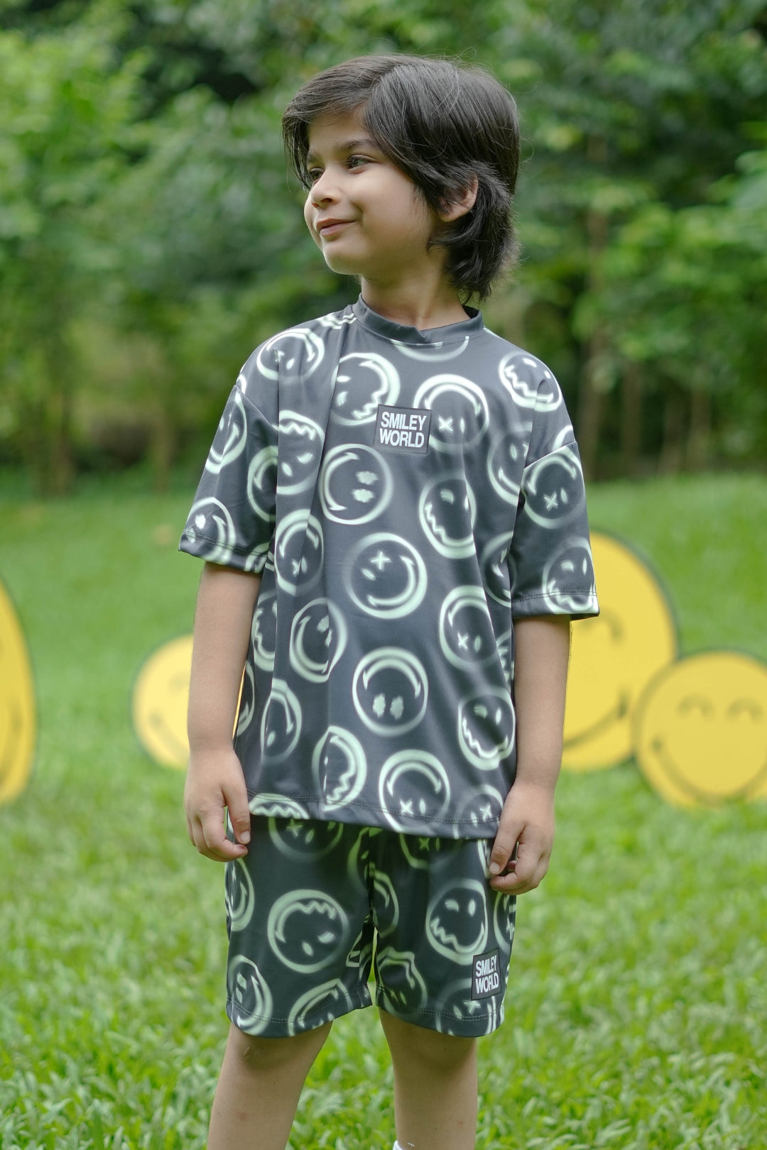 SMILEYWORLD ® Faded Neon Co-Ord Set