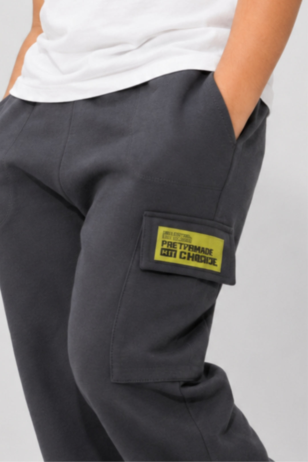 Vibe Check Dark Grey Jogger