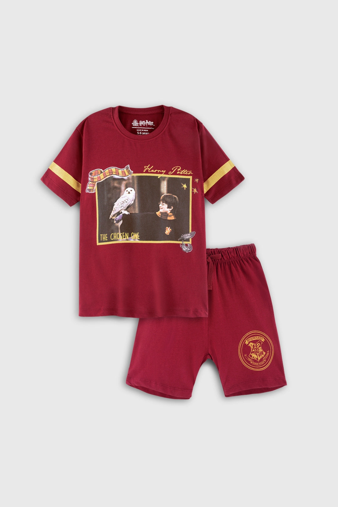 Harry Potter Hedwig Iconic Shorts Set