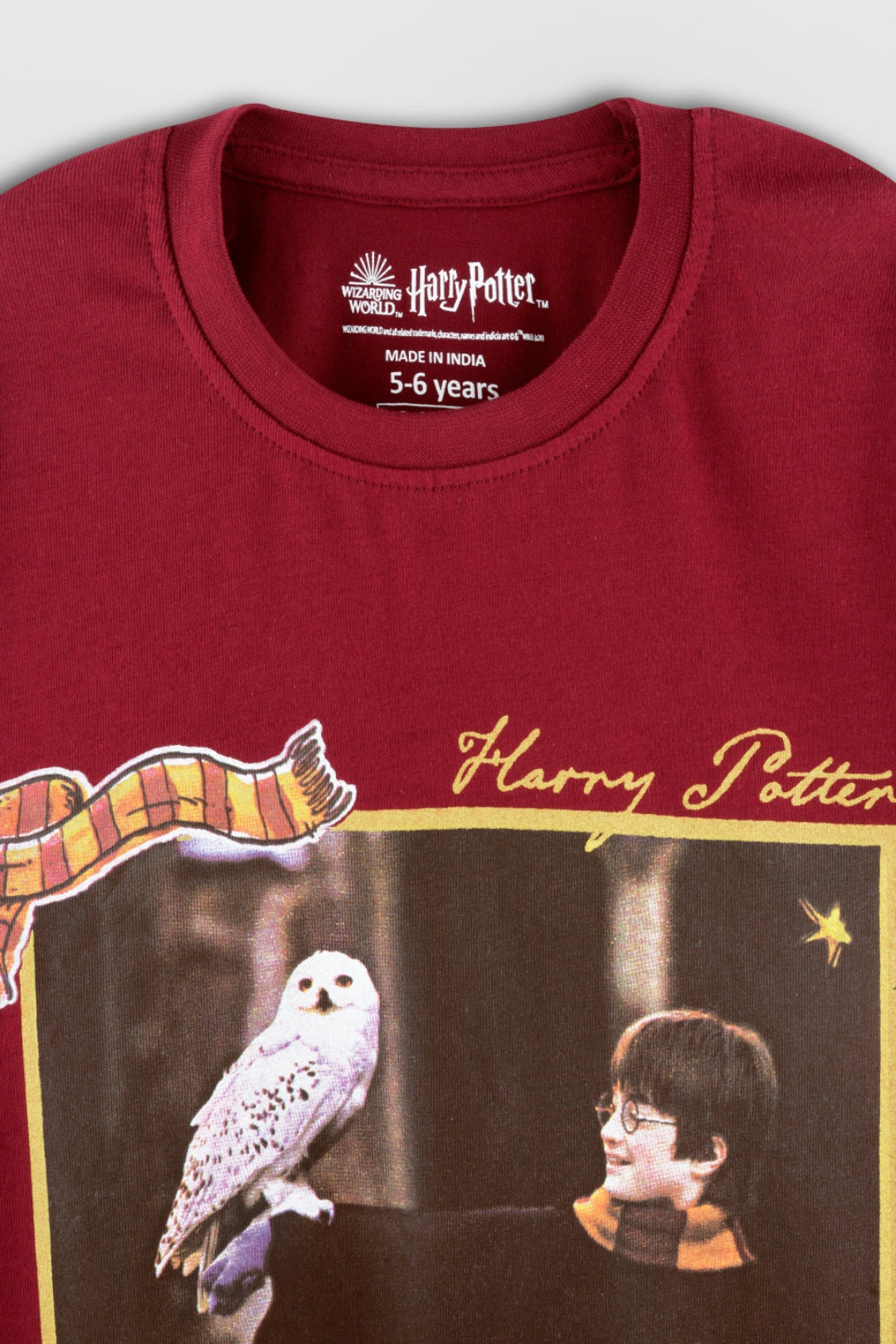 harry potter hedwig trendy shorts co-ord for boys