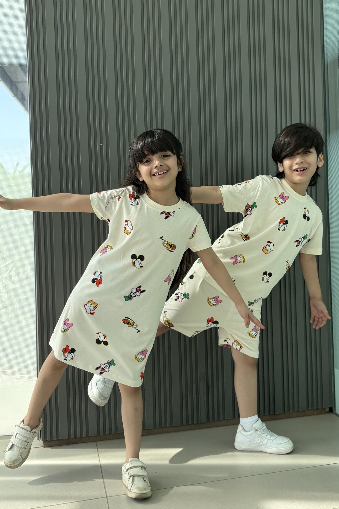 disney mickey mouse casual co-ord set for boys