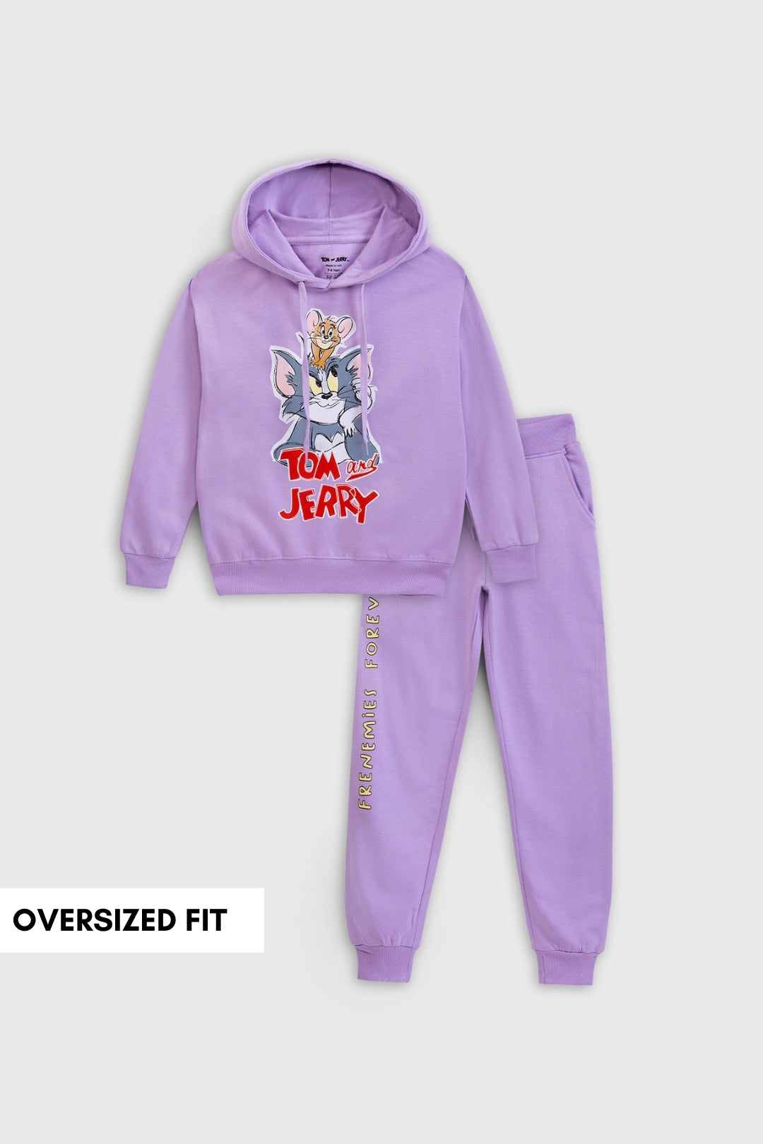 Tom & Jerry Frenemies Lilac Co-ord set for Family