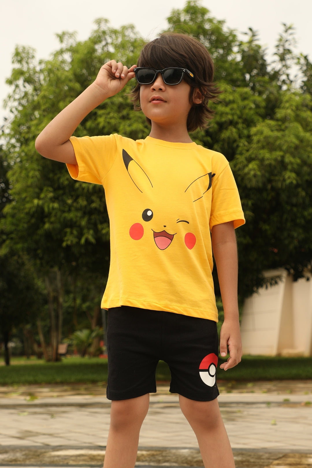 Pikachu Classic Shorts Set