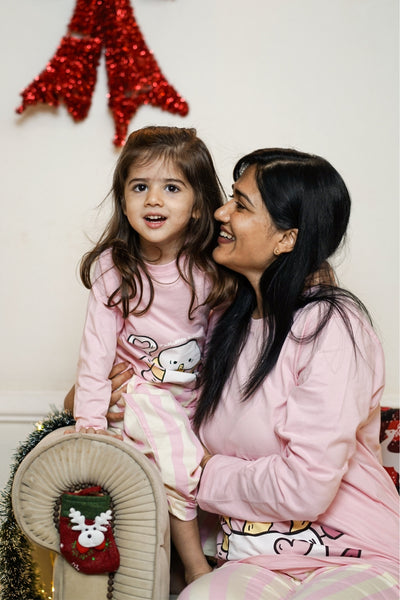 Hearty Snowman Pajama Set for Family