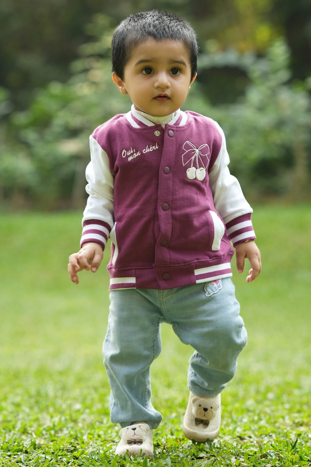 Mon Cheri Varsity Jacket