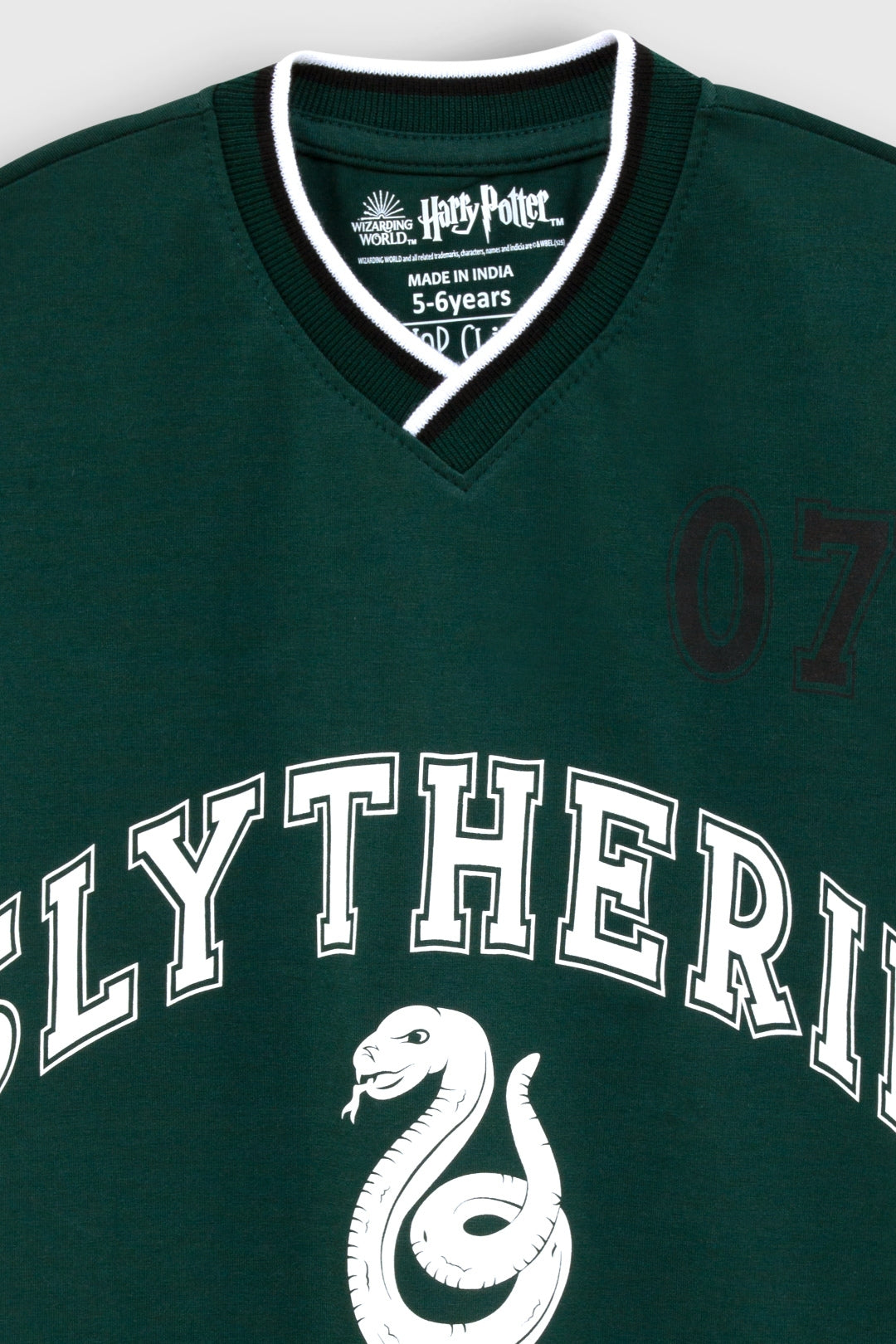 harry potter slytherin half sleeve t-shirt for boys