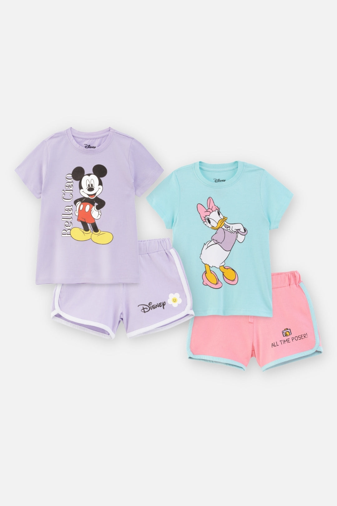 Mickey and Daisy Shorts Sets Pack of 2