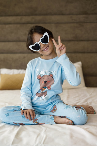 Woodland Bear Pajama Set