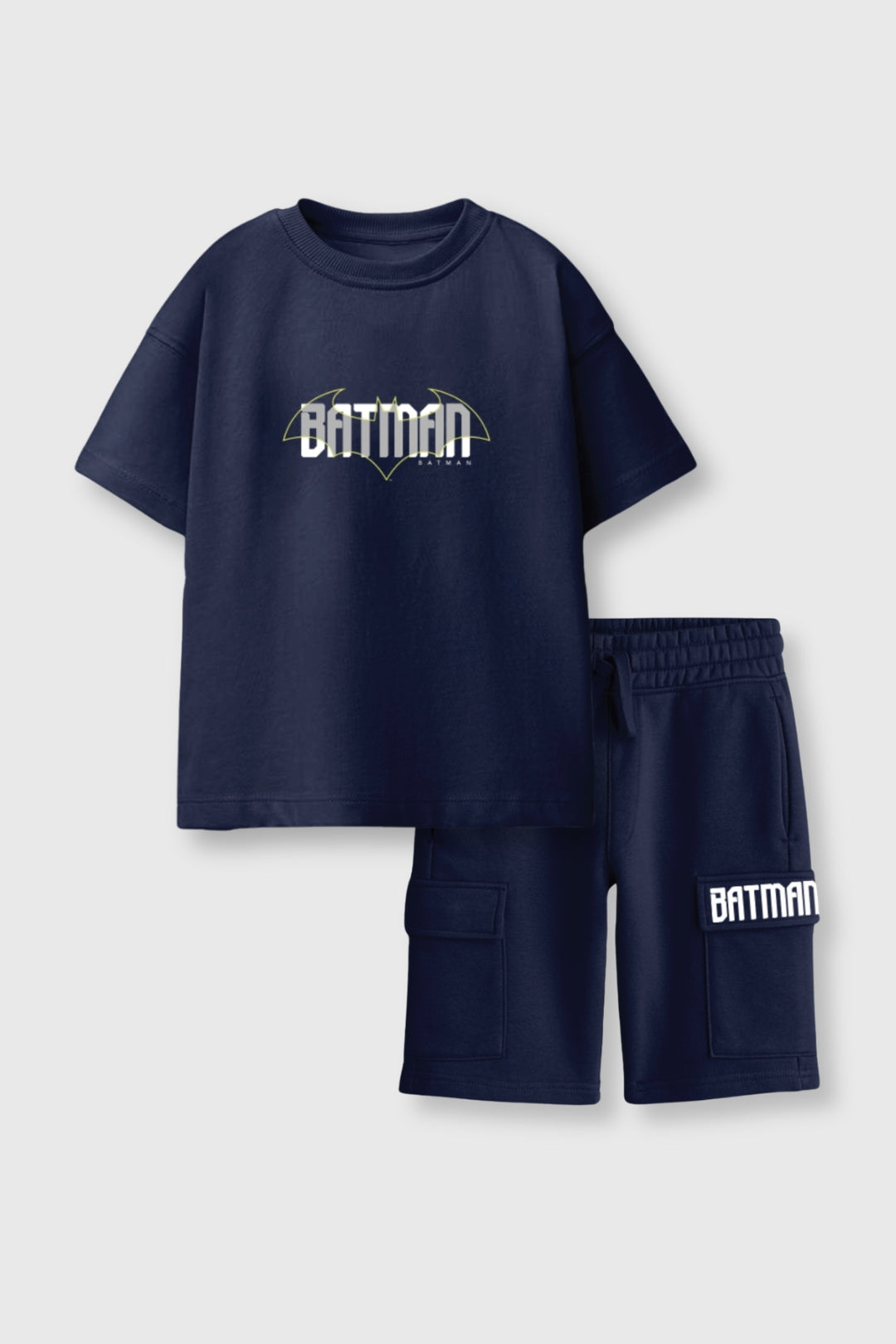 Batman Dark Knight Shorts Set