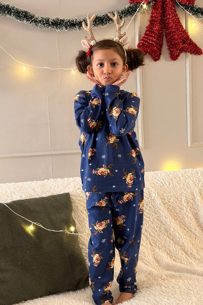 Reindeer Holiday Pajama Set