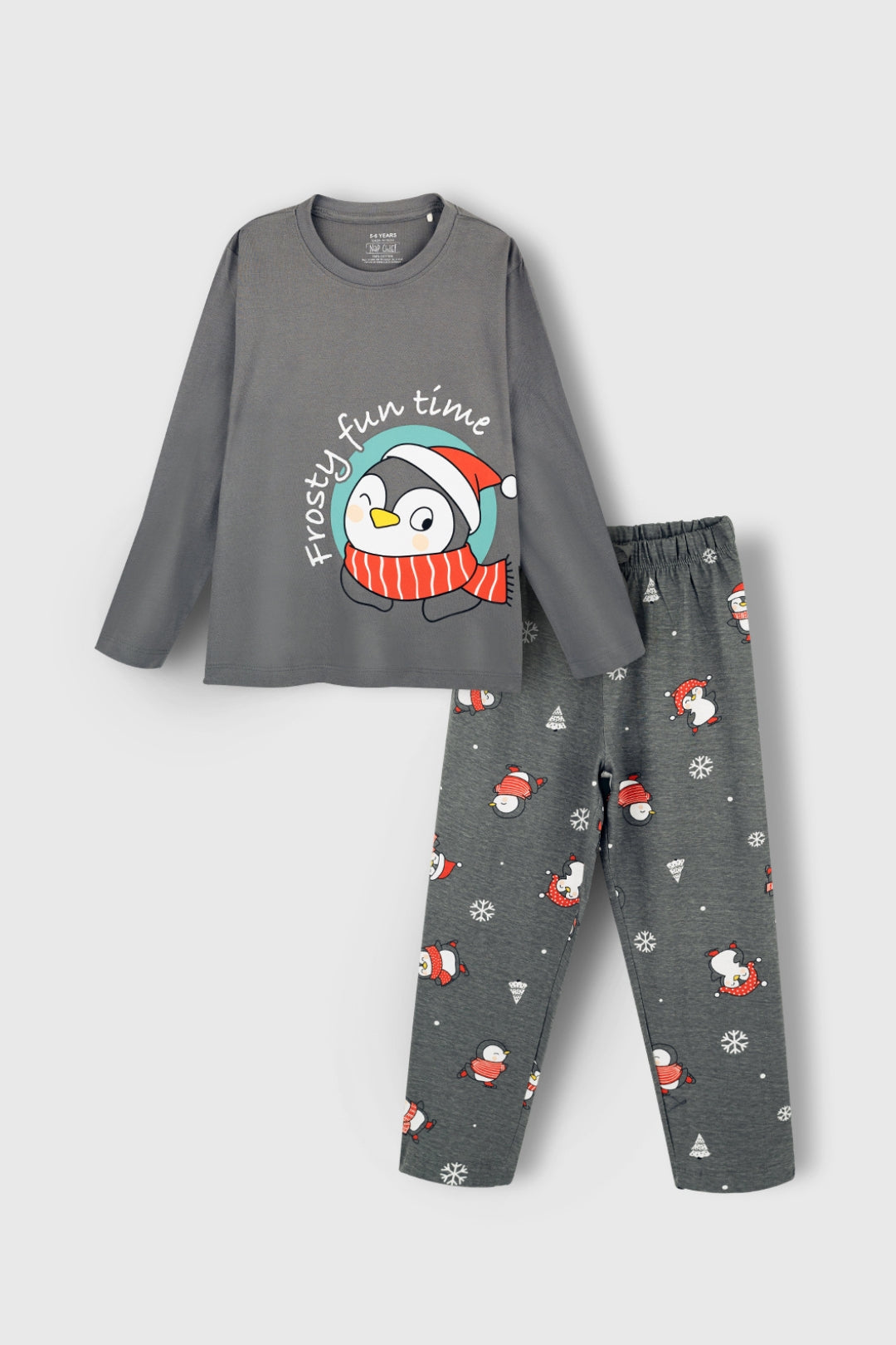 Cozy Penguin Pajama Set