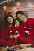 Red Nose Reindeer Pajama Set for Family