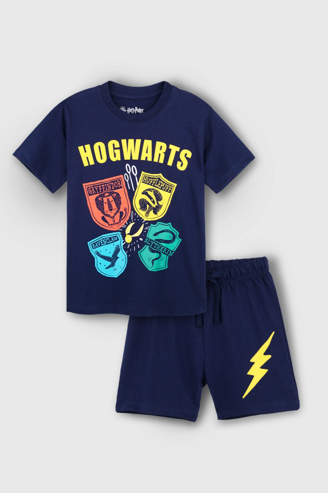 Hogwarts House Shorts Set