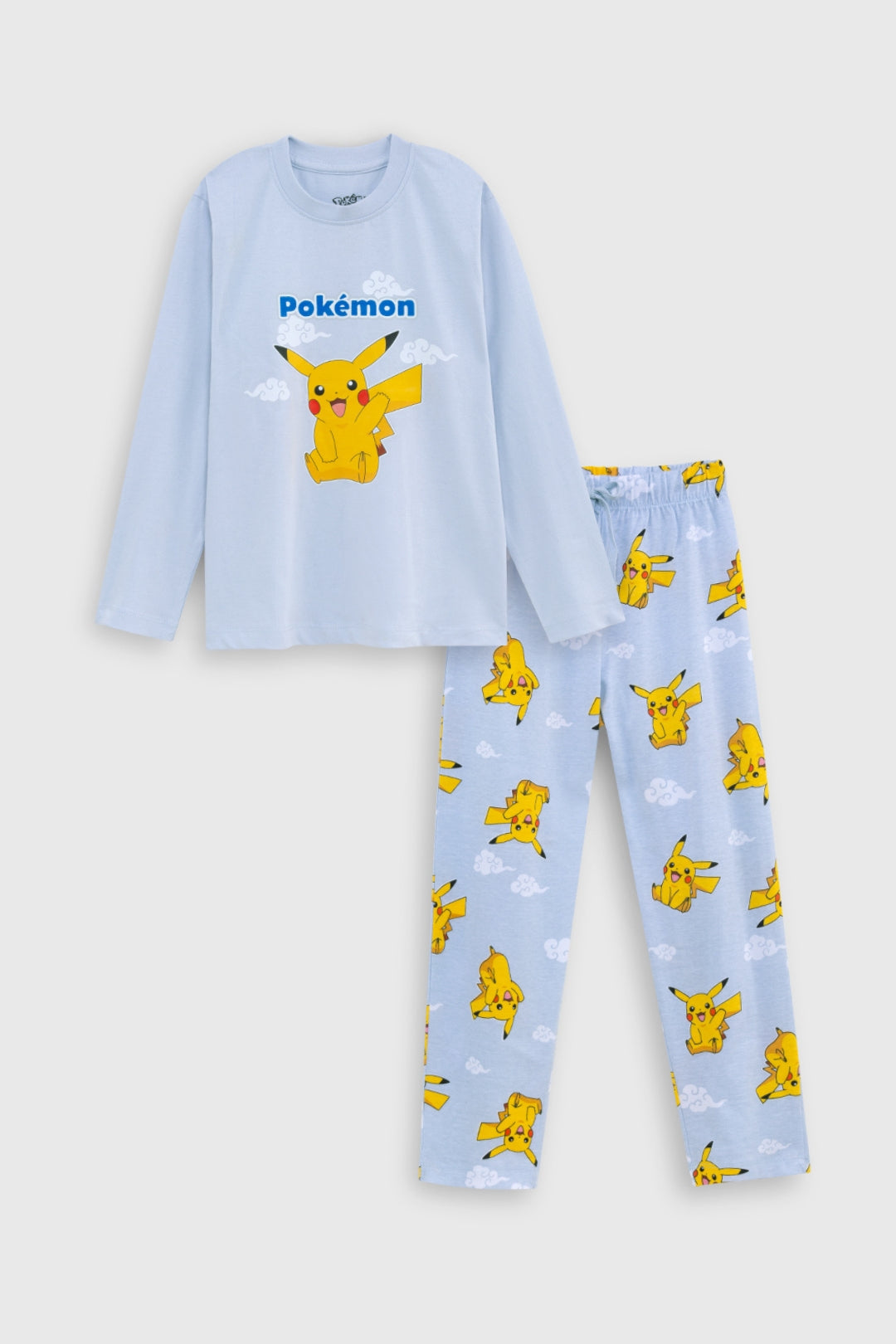 Pikachu Cloud Pajama Set