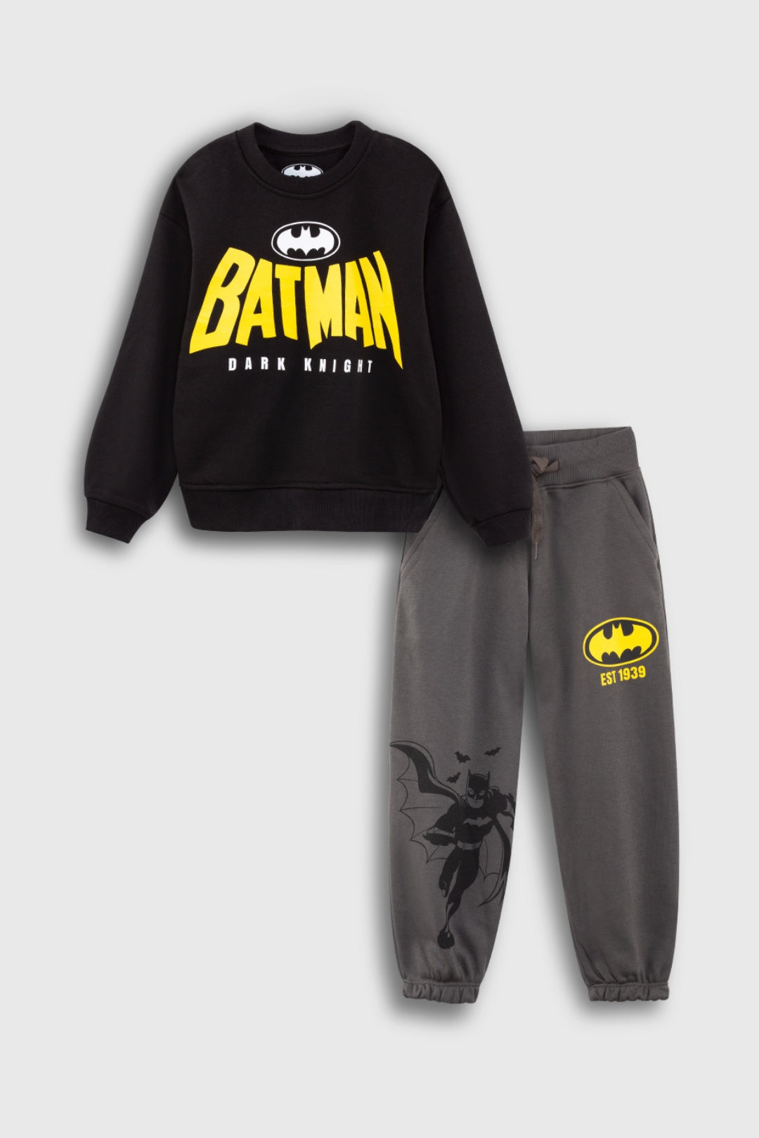 batman warm co-ord set for boys