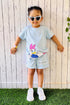 Busy Daisy Shorts Set