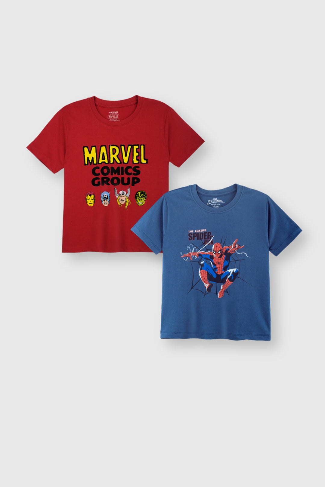 Marvel Red and Navy T-Shirt Pack of 2