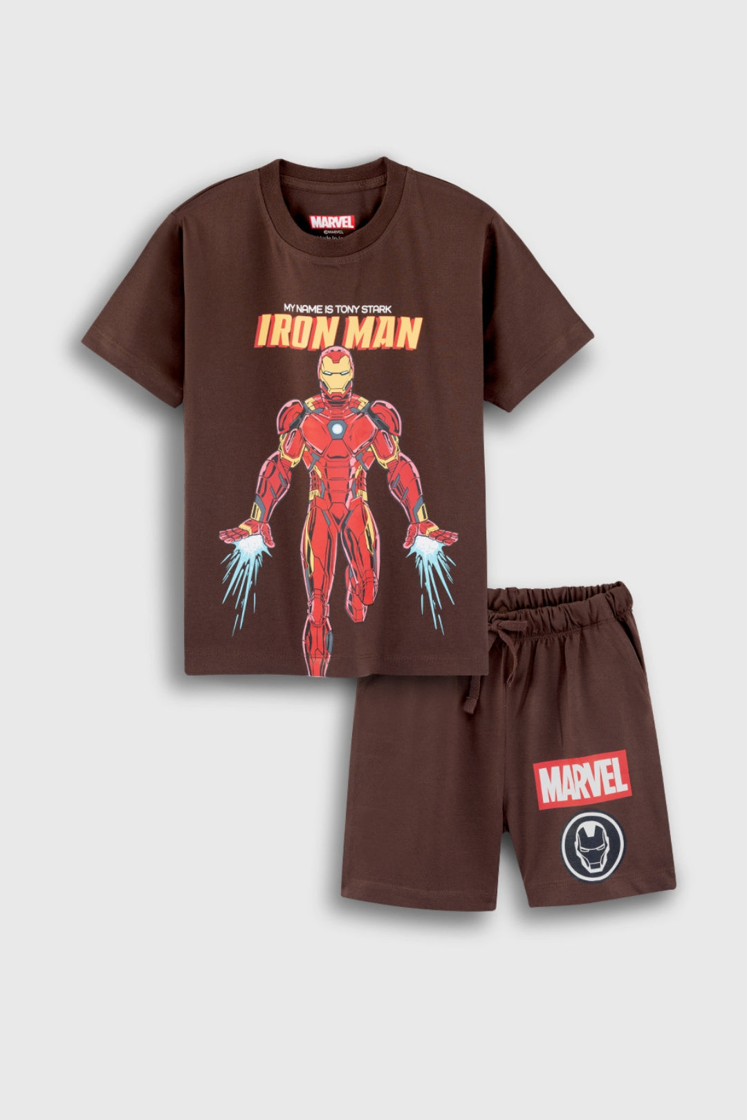 Iron Man Stark Shorts Set