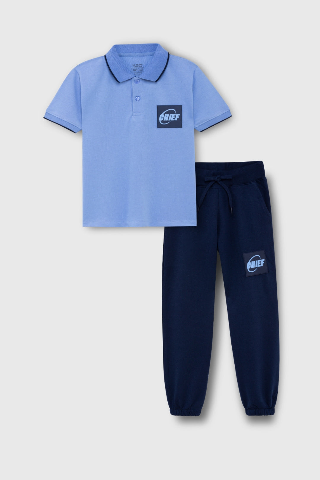 Chief Branded Minimal Polo Set