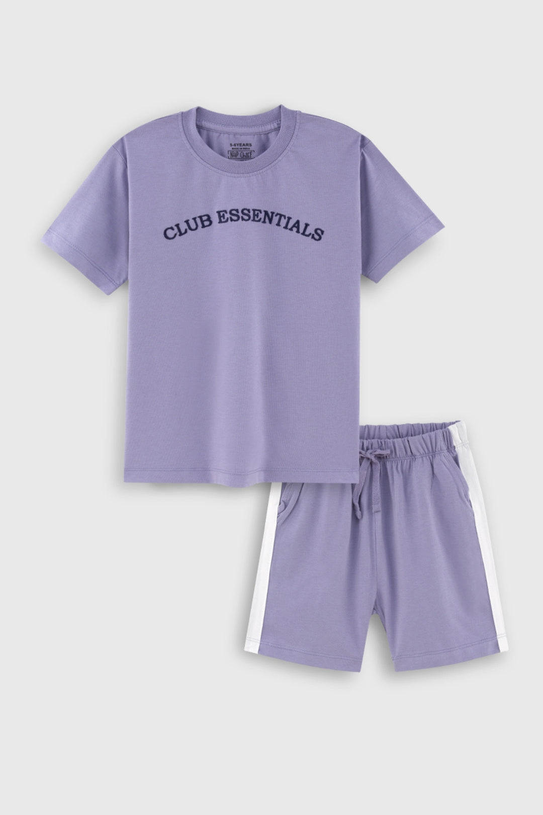 Chill Club Essentials Chill Lilac Shorts Set