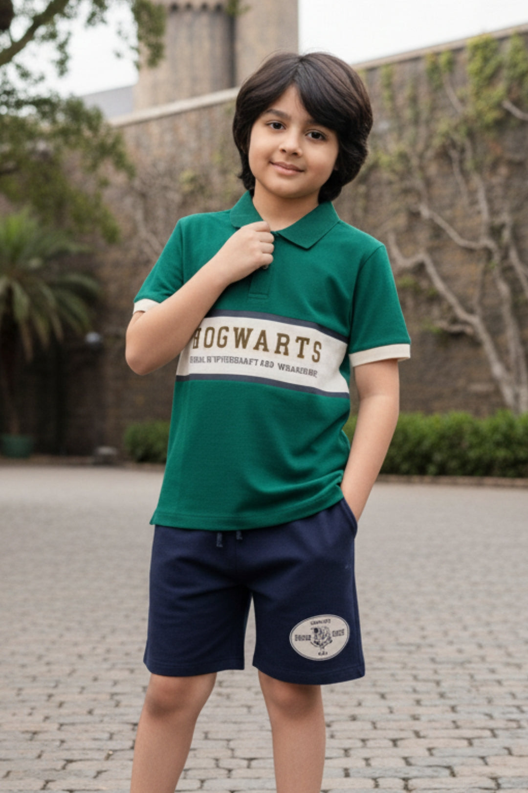 Hogwarts House Pride Polo Shorts Set