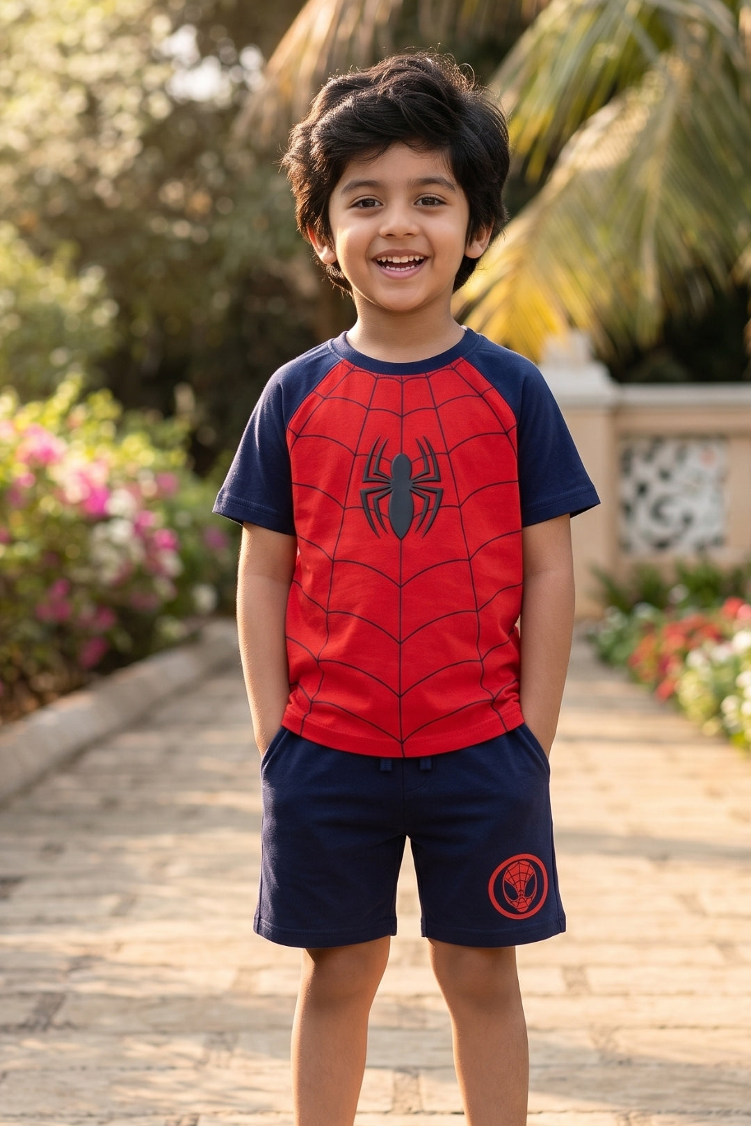 Classic Spidey Shorts Set