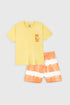 Wave Spot Shorts Set