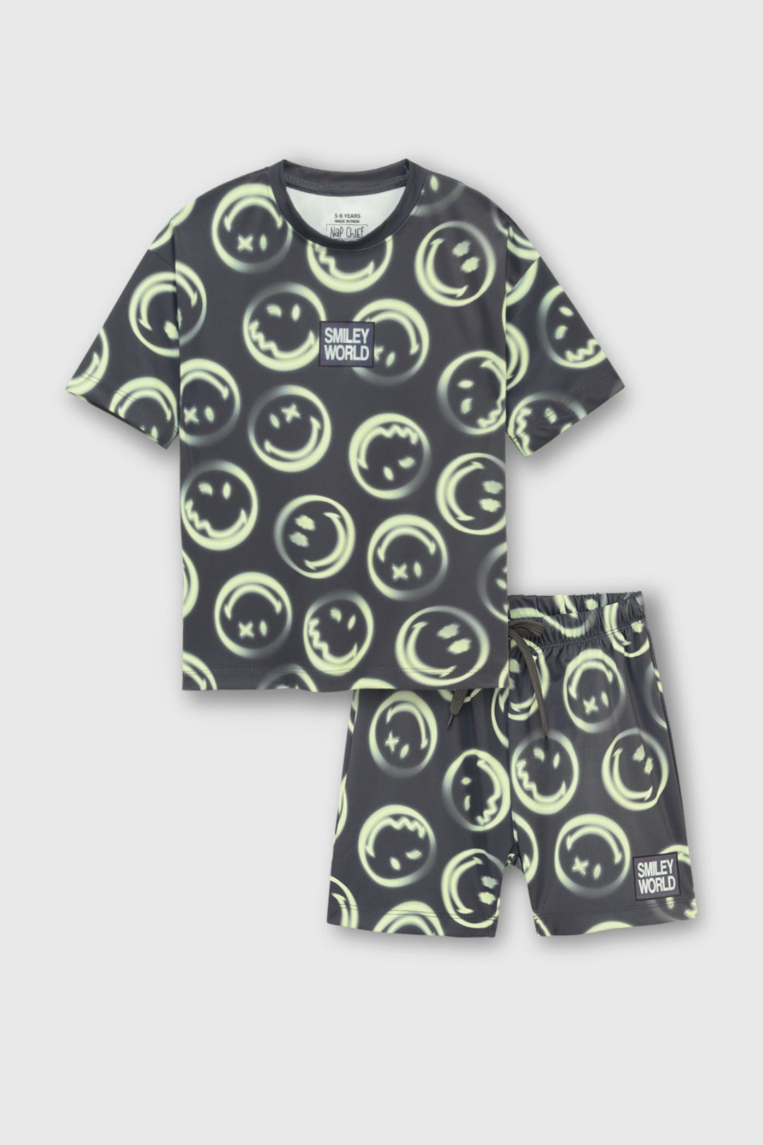SMILEYWORLD ® Faded Neon Co-Ord Set