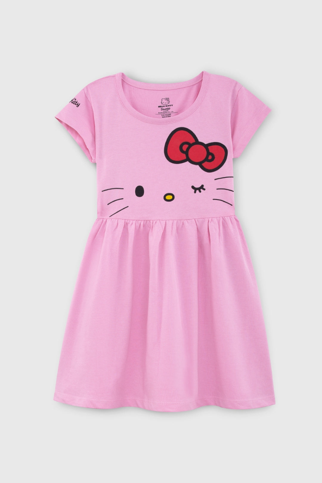 Hello Kitty Pink Dress | Summer Dresses for Girls
