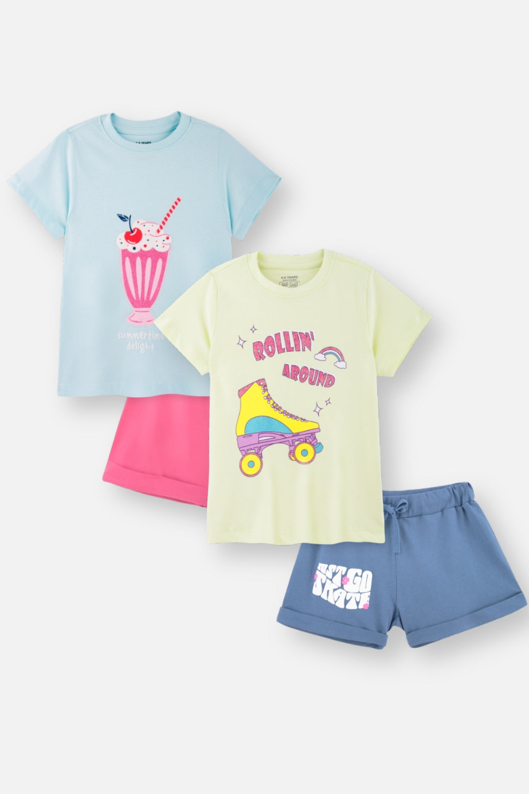 Girls Shorts Set Pack of 2