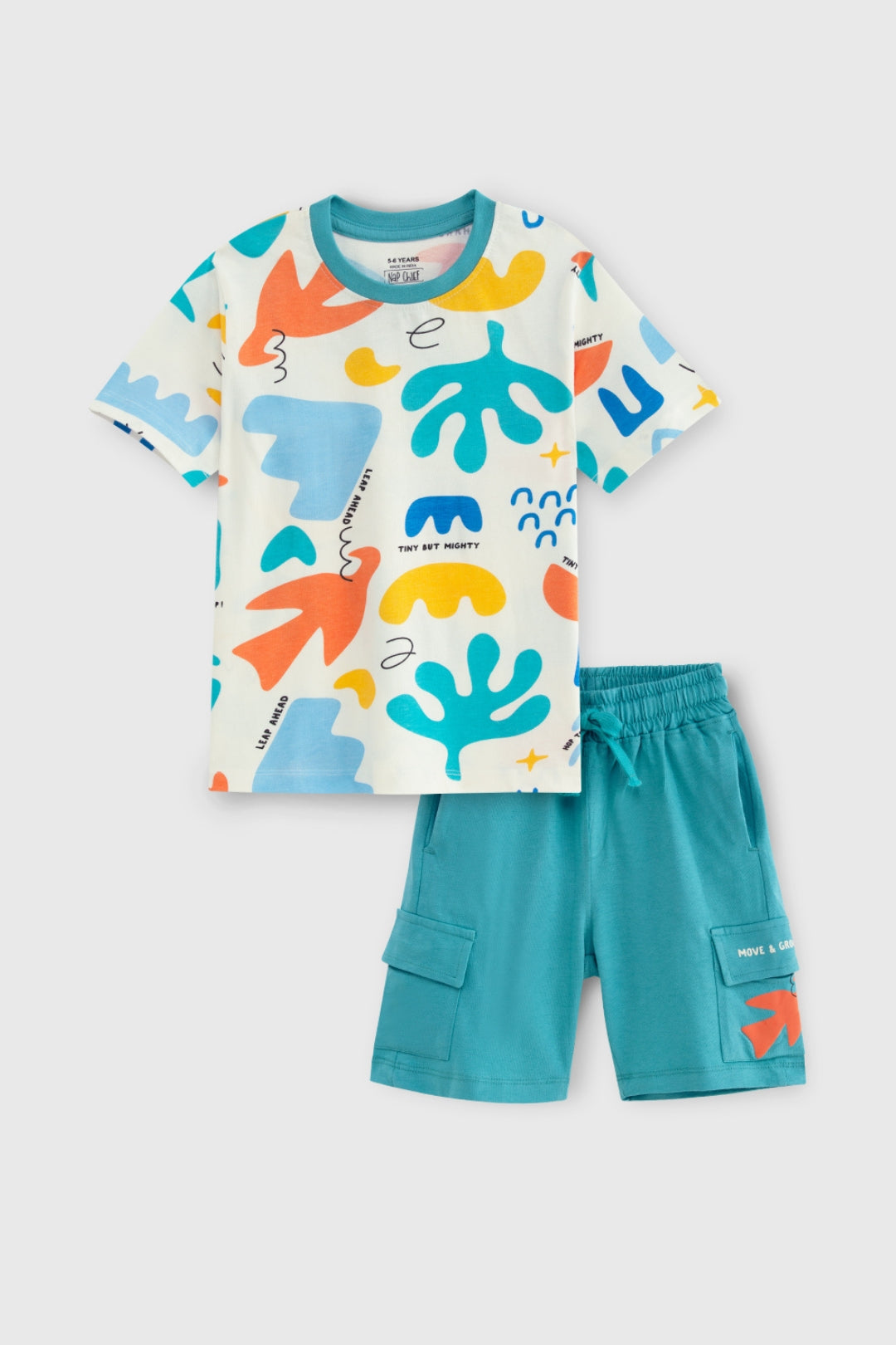 Abstract Art Shorts Set
