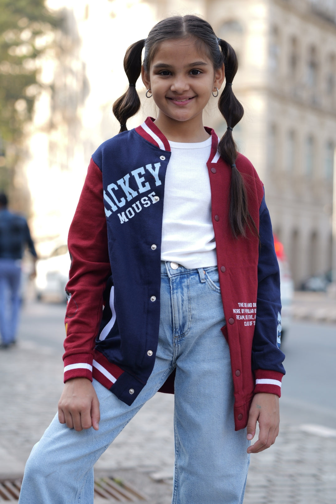 Iconic Mickey Varsity Jacket