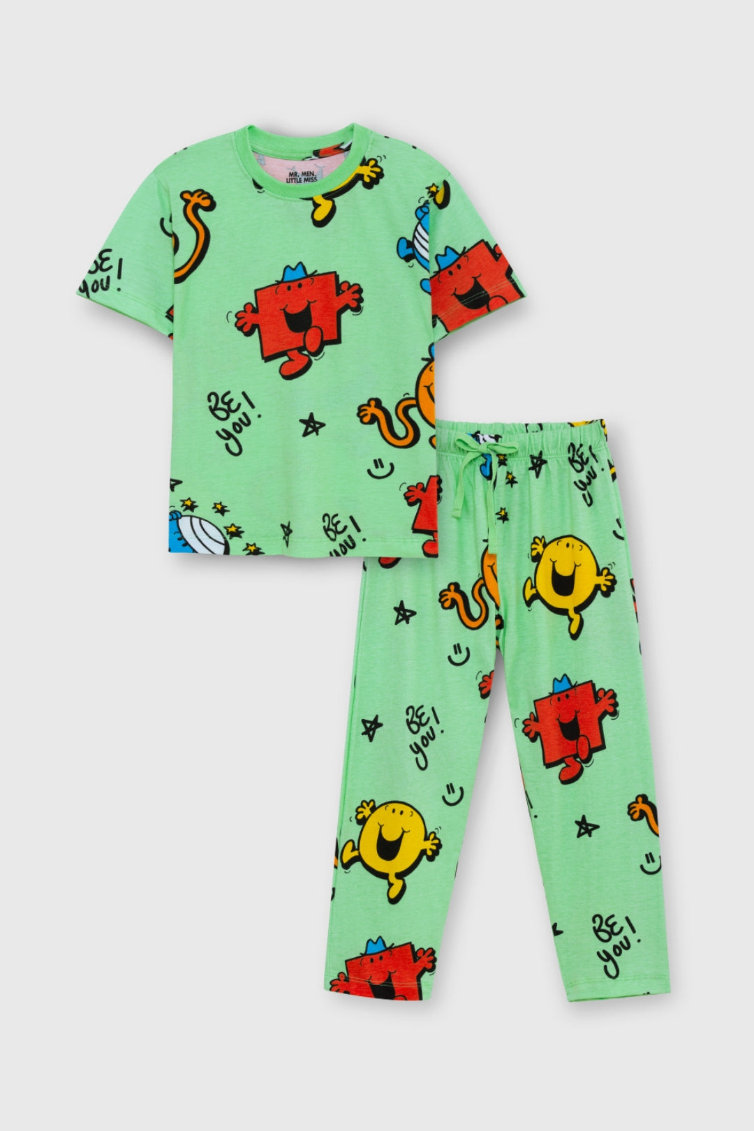 Mr Men Little Miss Classic Pajama Set