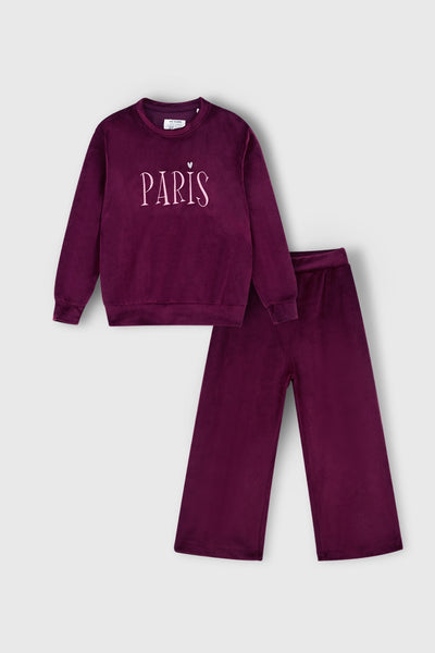 Paris Velvet Co-ord Set