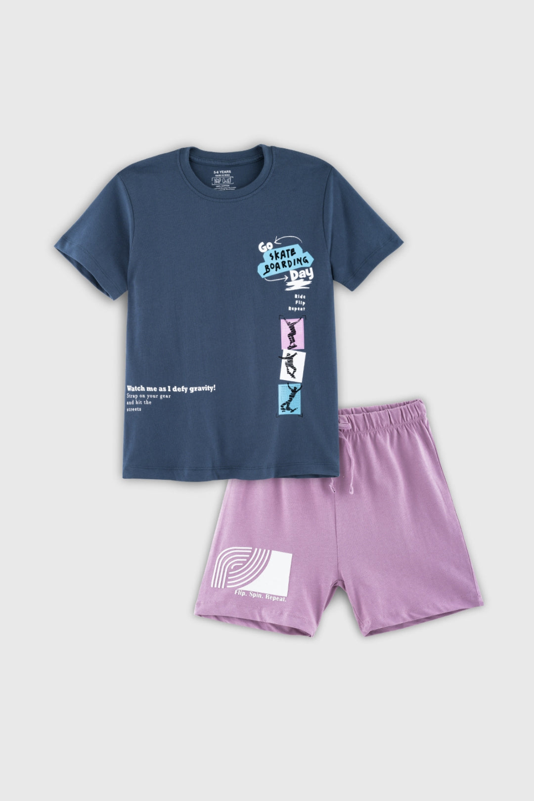 Urban Skater Life Shorts Set