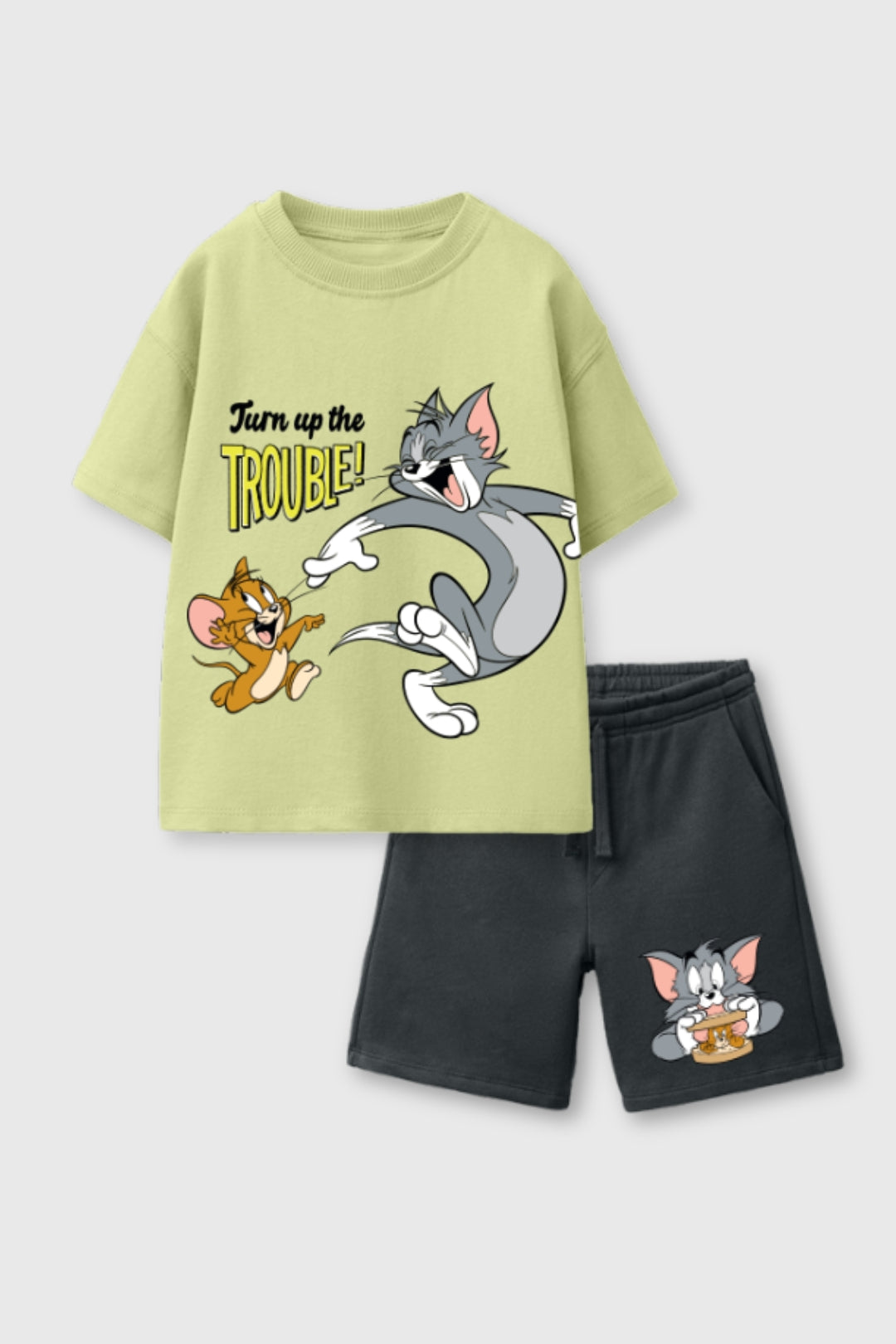 Tom and Jerry Turn Up The Trouble! Shorts Set