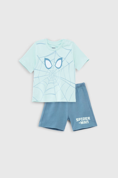 Spiderman Aqua Short Set