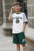 House Of Slytherin Cargo Shorts Set