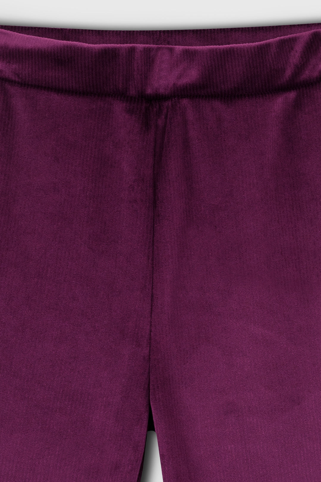 Burgundy textured Velour Co-Ord Set