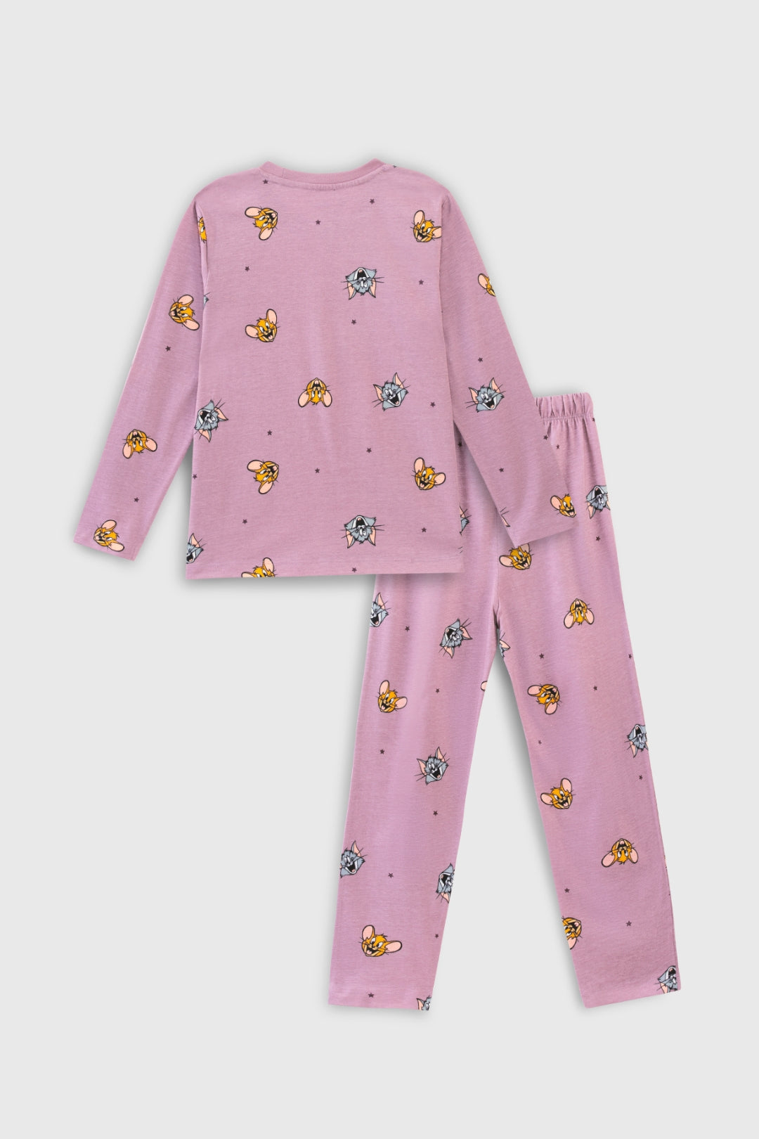 Tom and Jerry Classic Purple Pajama Set