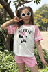 Minnie Varsity Shorts Set