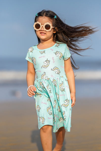 Unicorn classic Pattern Dress